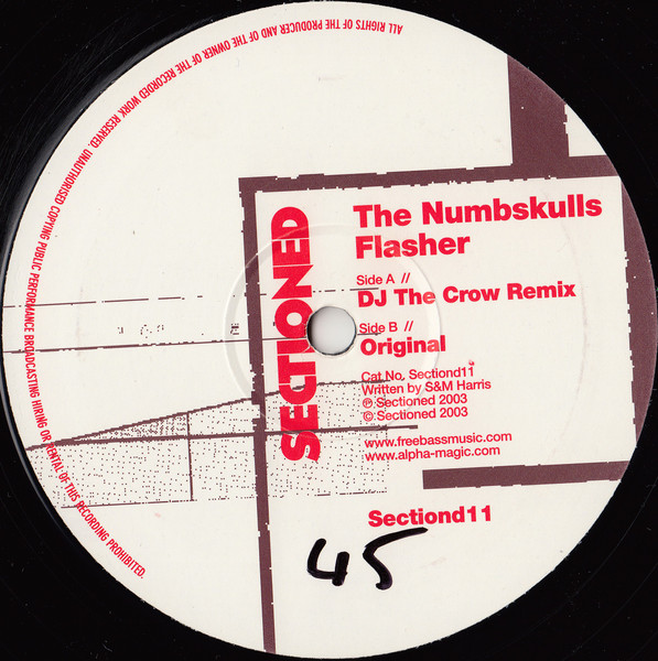The Numbskulls - Flasher | Sectioned Recordings (Sectiond11)