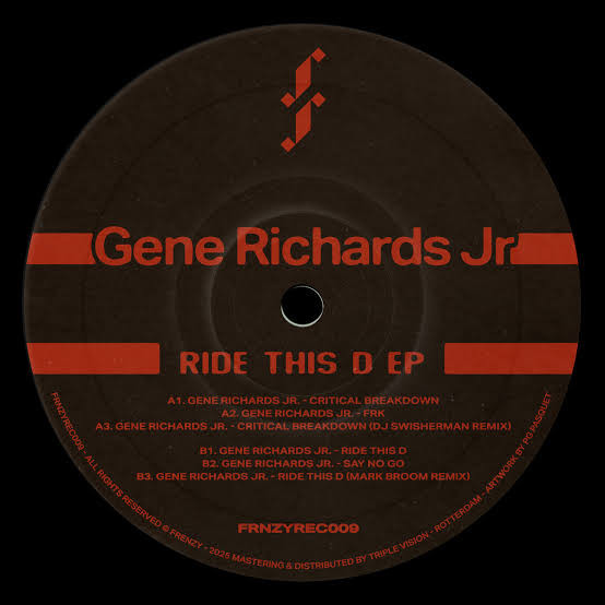 Gene Richards Jr - Ride This D EP | Frenzy Recordings (FRNZYREC009)