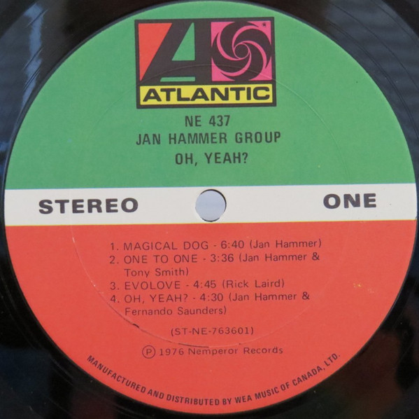 Jan Hammer Group - Oh, Yeah? | Nemperor Records (NE 437) - 4