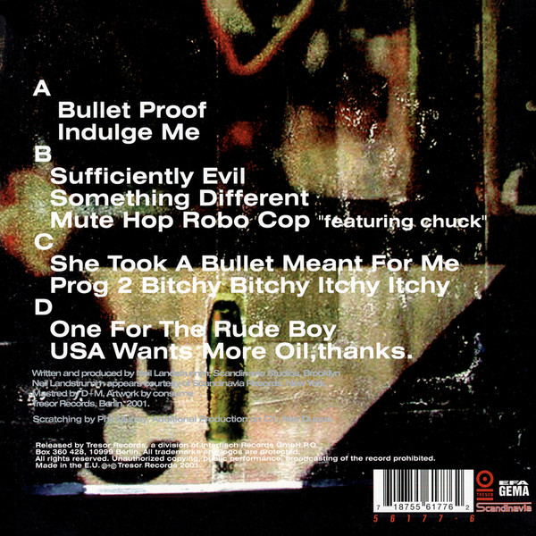 Neil Landstrumm - She Took A Bullet Meant For Me | Tresor (Tresor 177) - 2