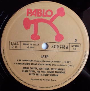 Various - Jazz At The Philharmonic At The Montreux 1975 | Pablo Records (2310 748 A) - 4