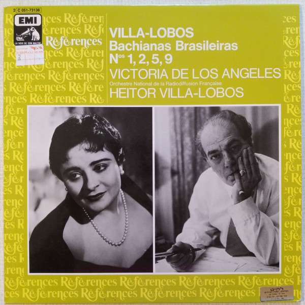 Heitor Villa-Lobos , Victoria De Los Angeles , Orchestre National De France - Bachianas Brasileiras Nos. 1, 2, 5 & 9 | La Voix De Son Maître (2C 051-73136)
