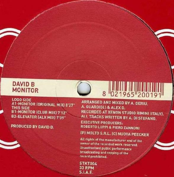 David B - Monitor | Stik Trance (STKT004) - main