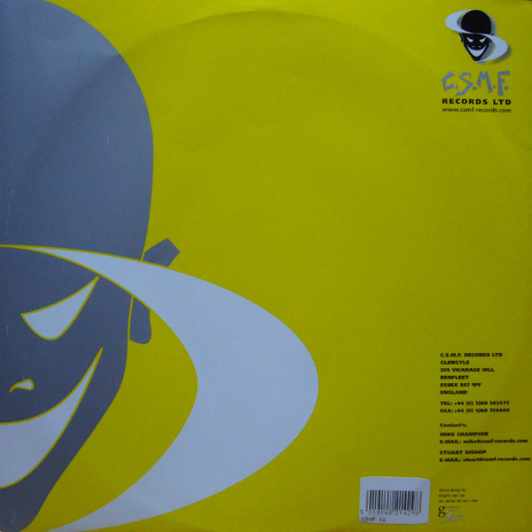 Talisman & Hudson - Warmth Re-Heated / Rhythm Rascal | C.S.M.F. Records (C.S.M.F. 12) - 2 Talisman & Hudson - Warmth Re-Heated / Rhythm Rascal | C.S.M.F. Records (C.S.M.F. 12) - 2