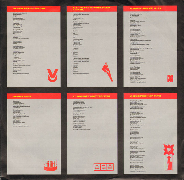 Depeche Mode - Black Celebration | Mute (Stumm 26) - 3