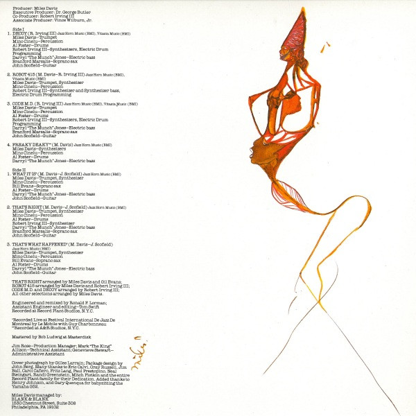 Miles Davis - Decoy | CBS (CBS 25951) - 2 Miles Davis - Decoy | CBS (CBS 25951) - 2