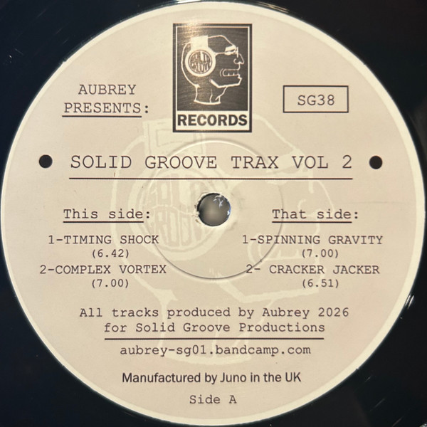 Aubrey - Solid Groove Trax Vol.2 | Solid Groove (SG 38)
