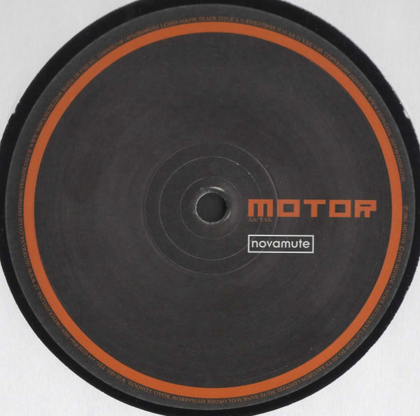 MOTOR - Sweatbox / Yak | NovaMute (12 NoMu 148) - 3