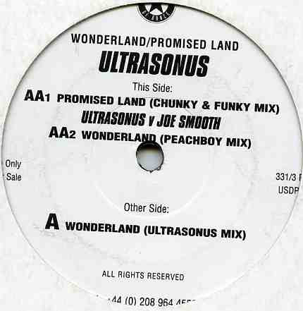 Ultrasonus - Wonderland / Promised Land | United States Of Dance (USDP001) - main