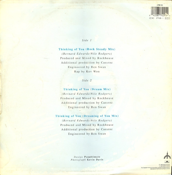 Maureen Walsh - Thinking Of You | Urban (URBX 55) - 2