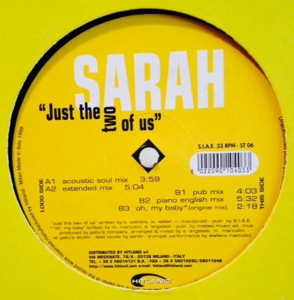 Sara Grimaldi - Just The Two Of Us | Stomp! (ST 06) - main