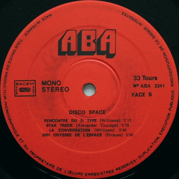 Blue Galaxy And His Orchestra - Disco Space | ABA (ABA 3341) - 4 Blue Galaxy And His Orchestra - Disco Space | ABA (ABA 3341) - 4