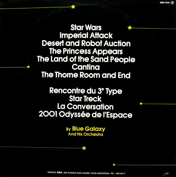 Blue Galaxy And His Orchestra - Disco Space | ABA (ABA 3341) - 2 Blue Galaxy And His Orchestra - Disco Space | ABA (ABA 3341) - 2