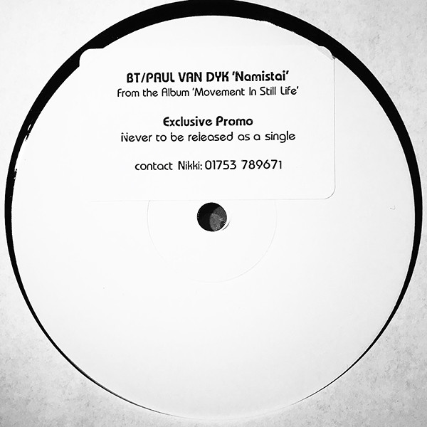 BT / Paul van Dyk - Namistai | Headspace (ETFT001P) BT / Paul van Dyk - Namistai | Headspace (ETFT001P)