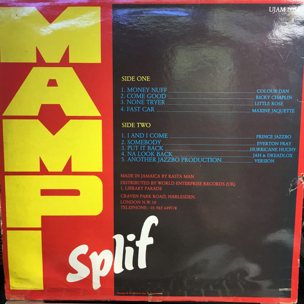 Various - Mampi Splif | Ujama (UJAM 0020) - 2 Various - Mampi Splif | Ujama (UJAM 0020) - 2