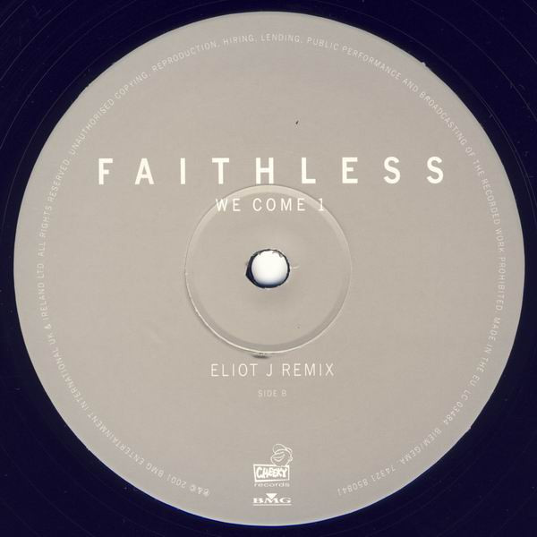 Faithless - We Come 1 | Cheeky Records (74321 850841) - 4 Faithless - We Come 1 | Cheeky Records (74321 850841) - 4