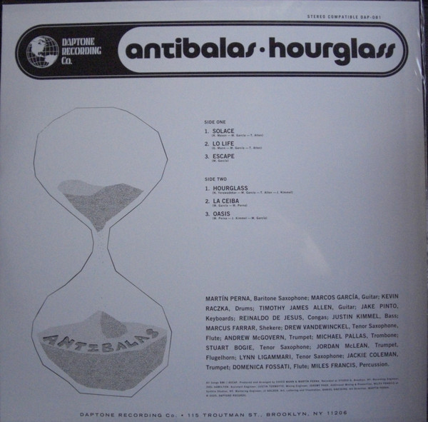 Antibalas - Hourglass | Daptone Recording Co. (DAP-081) - 2 Antibalas - Hourglass | Daptone Recording Co. (DAP-081) - 2