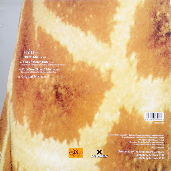 Basement Jaxx - Fly Life | Multiply Records (12MULTY21) - 2