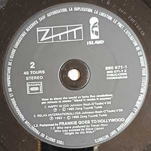 Frankie Goes To Hollywood - Welcome To The Pleasuredome | Island Records (880 671-1) - 4