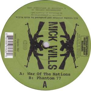 Mick Wills - War Of The Nations | International Deejay Gigolo Records (Gigolo 162) Mick Wills - War Of The Nations | International Deejay Gigolo Records (Gigolo 162)