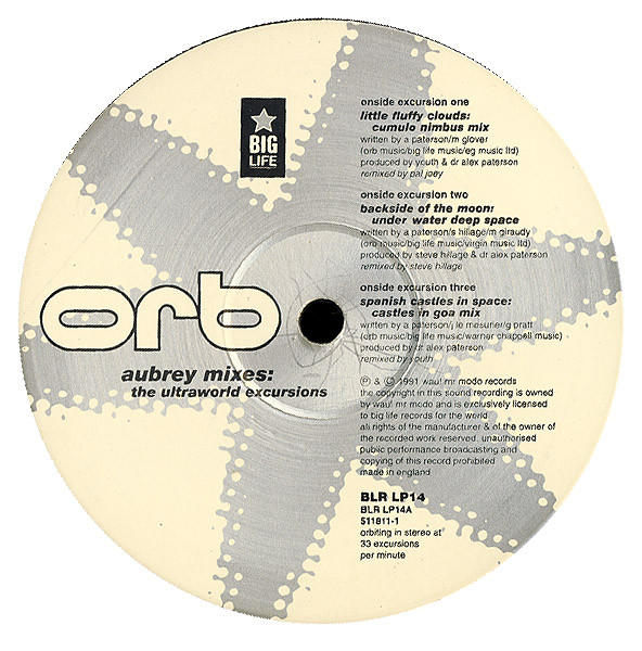 The Orb - Aubrey Mixes: The Ultraworld Excursions | Big Life (BLR LP14) - 3