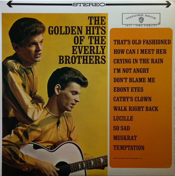 Everly Brothers - The Golden Hits Of | Warner Bros. Records (WS 1471) Everly Brothers - The Golden Hits Of | Warner Bros. Records (WS 1471)