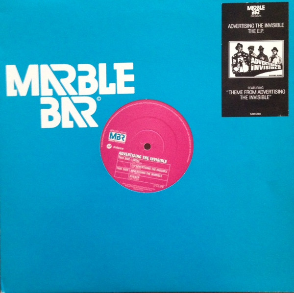 Advertising The Invisible - Advertising The Invisible The E.P. | Marble Bar (MBR12005)