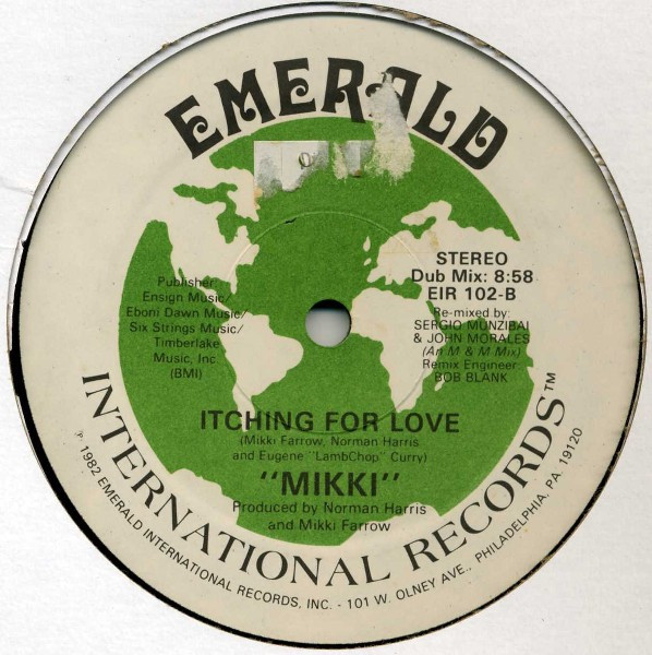 Mikki Farrow - Itching For Love | Emerald International Records (EIR 102)
