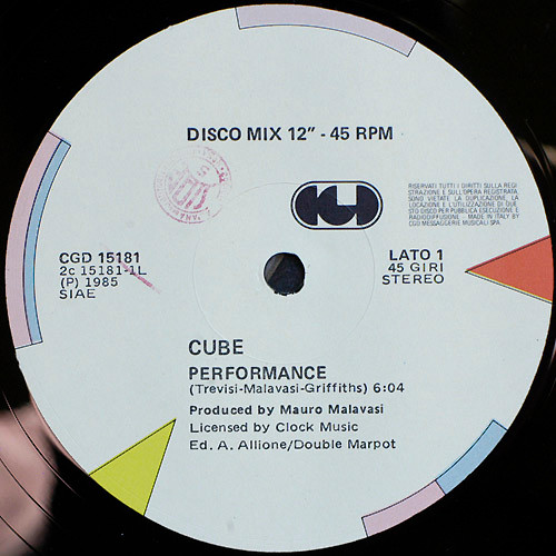 Cube - Performance | CGD (CGD 15181) - 3
