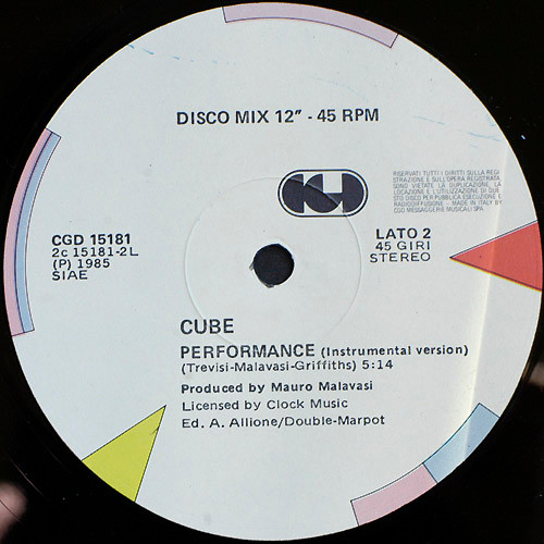 Cube - Performance | CGD (CGD 15181) - 4