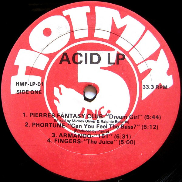 Various - Acid LP | Hot Mix 5 Records (HMF-LP-01) - 3
