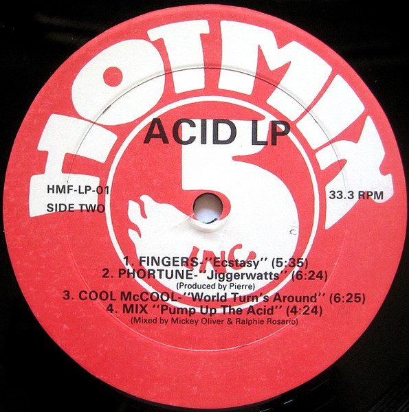 Various - Acid LP | Hot Mix 5 Records (HMF-LP-01) - 4