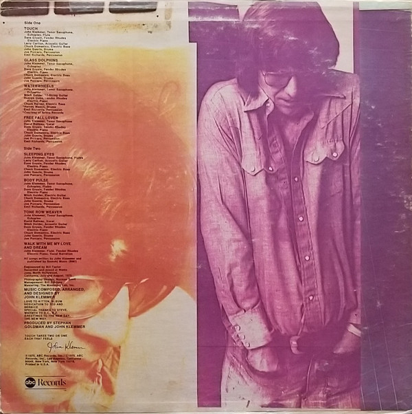 John Klemmer - Touch | ABC Records (ABCD-922) - 2 John Klemmer - Touch | ABC Records (ABCD-922) - 2