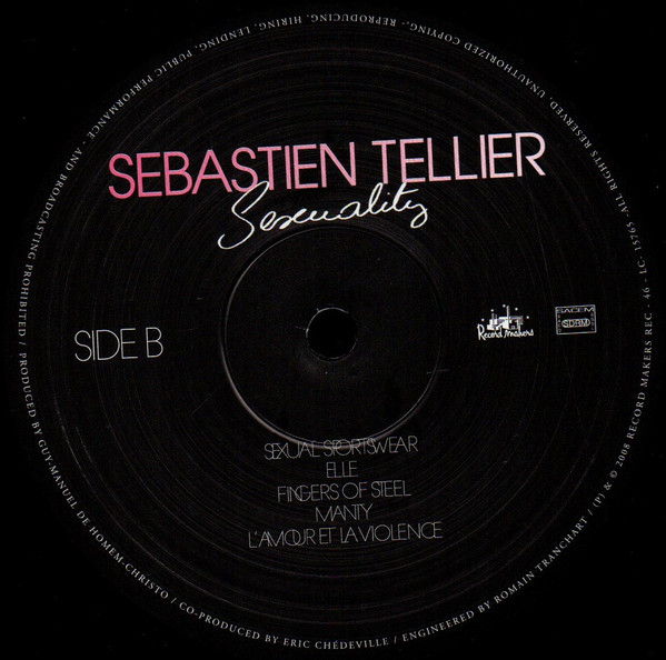 Sébastien Tellier - Sexuality | Record Makers (6148776) - 4