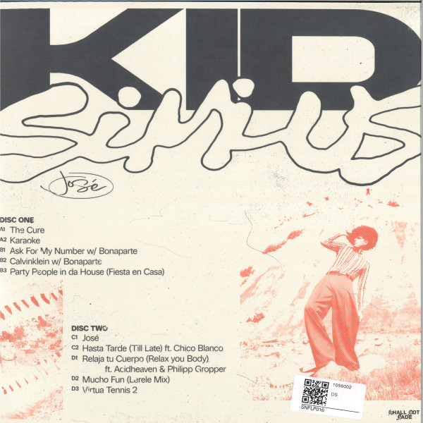 Kid Simius - José | Shall Not Fade (SNFLP016) - 2