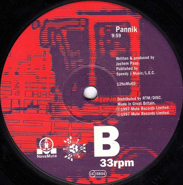 Speedy J - Patterns (Remix) | NovaMute (12NoMu60) - 4