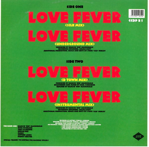 Culture Clash Dance Party - Love Fever | Jive (CCDP R 1) - 2