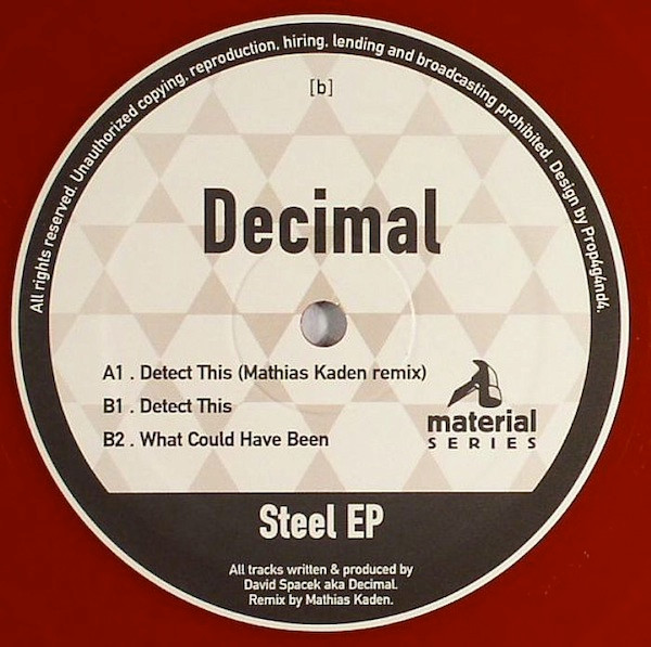 Decimal - Steel EP | Material Series (material006) Decimal - Steel EP | Material Series (material006)
