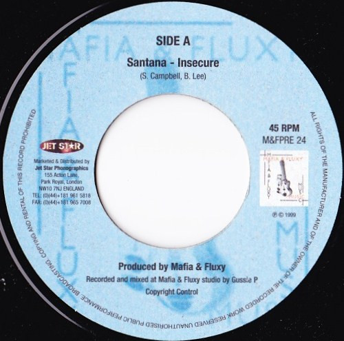 Santana - Insecure | Mafia And Fluxy (M&FPRE 24)