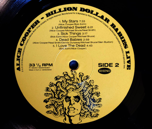 Alice Cooper - Billion Dollar Babies Live | Rhino Records (R1 585343) - 4 Alice Cooper - Billion Dollar Babies Live | Rhino Records (R1 585343) - 4