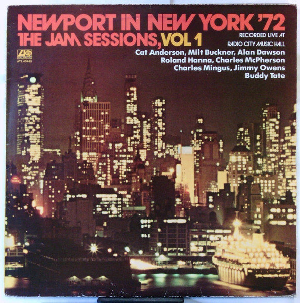 Various - Newport In New York '72 The Jam Sessions, Vol 1 | Atlantic (ATL 40445)