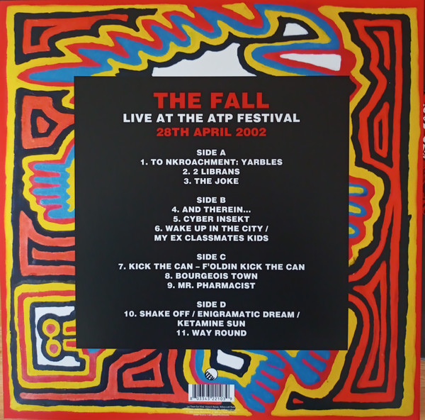 The Fall - Live At The ATP Festival - 28th April 2002 | Let Them Eat Vinyl (LETV580LP) The Fall - Live At The ATP Festival - 28th April 2002 | Let Them Eat Vinyl (LETV580LP)