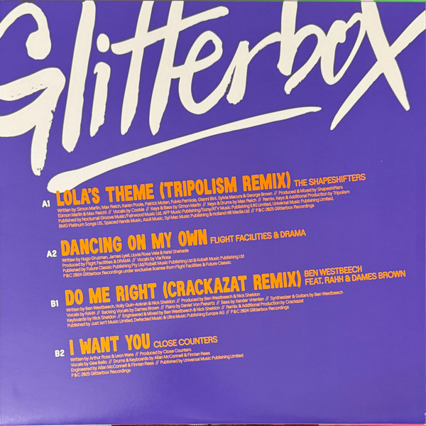 Various - Made For The Dancefloor | Glitterbox (DGLIB33LP) - 4