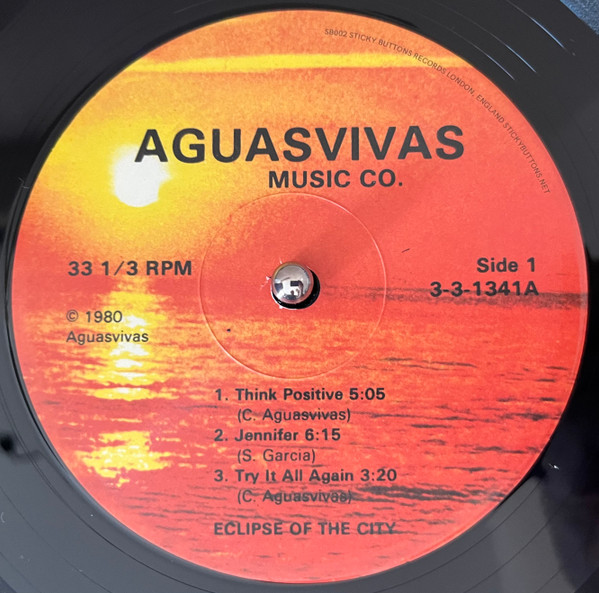 Carlos Fire Aguasvivas - Eclipse Of The City | Sticky Buttons Records (SB002) - 2