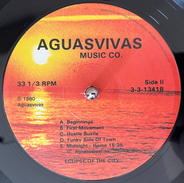 Carlos Fire Aguasvivas - Eclipse Of The City | Sticky Buttons Records (SB002) - 3