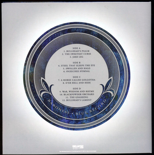 Baroness - Blue Record (2LP - Limited Edition - Blue [Royal] Cloudy Vinyl) [Vinyl] | Relapse Records (RR7053) - 4