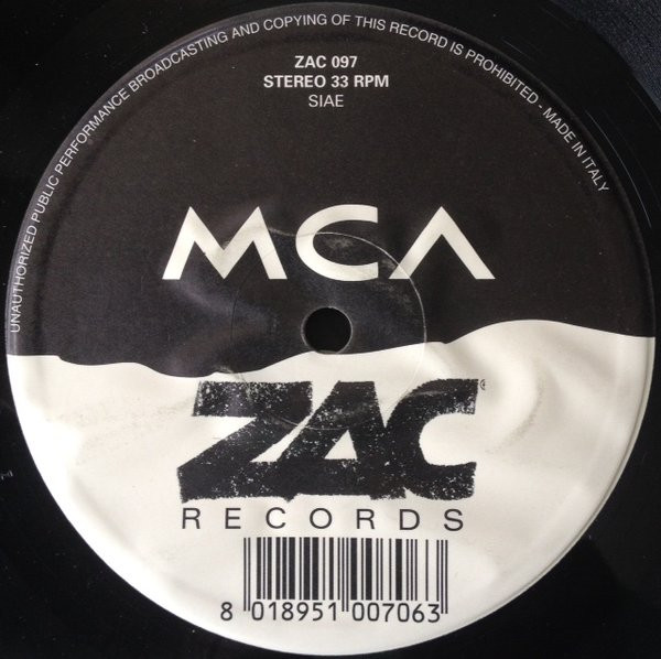 Junior Vasquez Presents Vernessa Mitchell - Reap (What You Sow) | Zac Records (ZAC 097) - 4