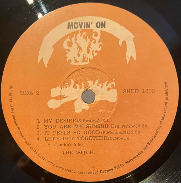 Witch - Movin-On | Shed (SHED 1002) - 3