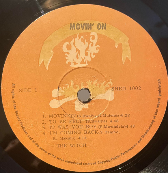 Witch - Movin-On | Shed (SHED 1002) - 4