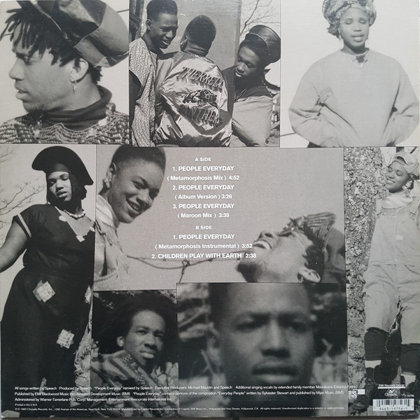 Arrested Development - People Everyday | Chrysalis (Y-19756) - 2